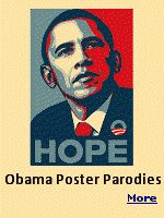 Shepard Fairey's iconic Obama ''Hope'' poster has been parodied to death. 